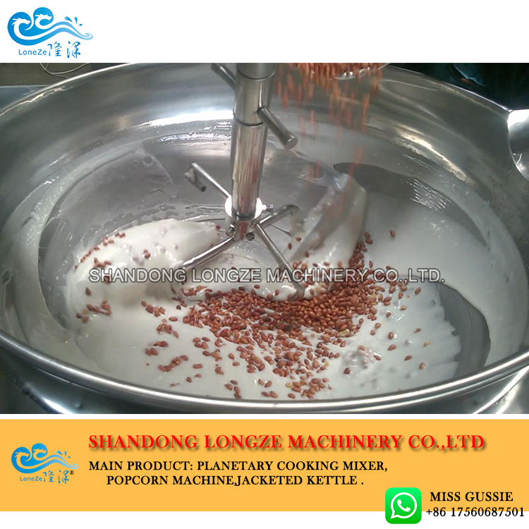 bean paste cooking mixer machine 