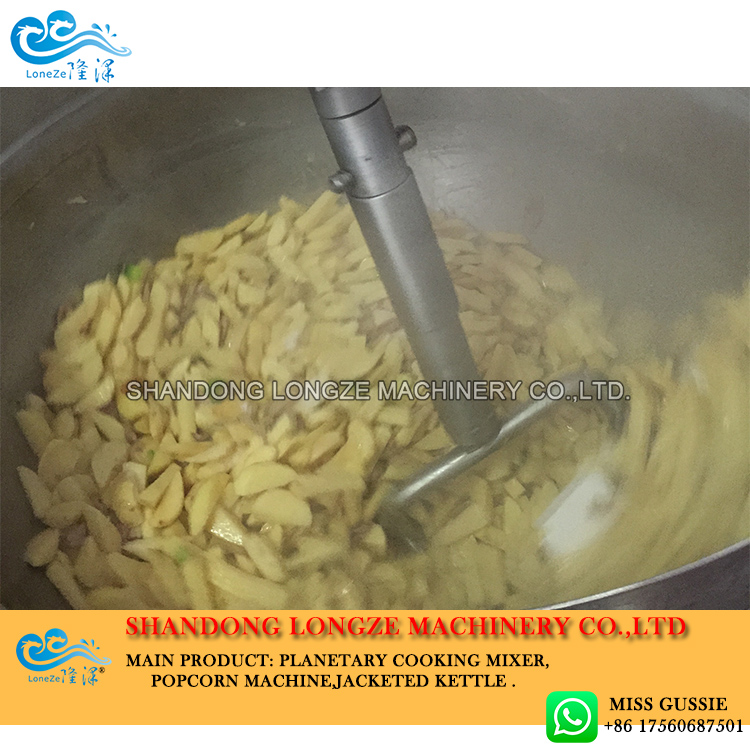 Vegetables cooking machine