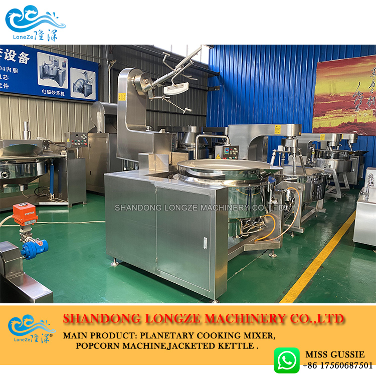 full automatic cooking mixer machine