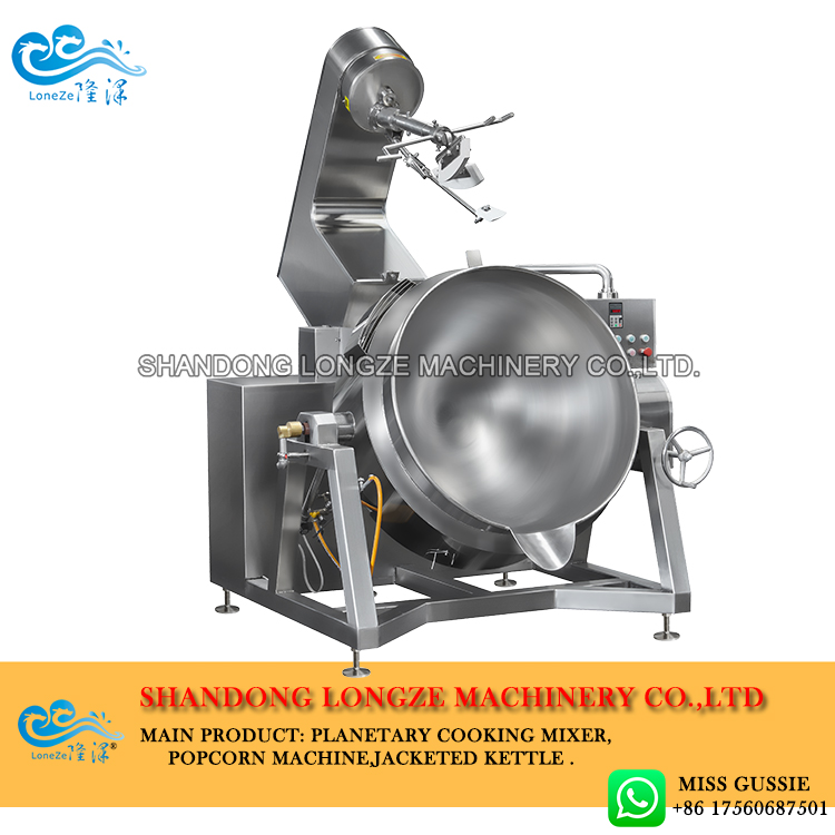 automatic cooking mixer, gas cooking mixer,cooking mixer machine