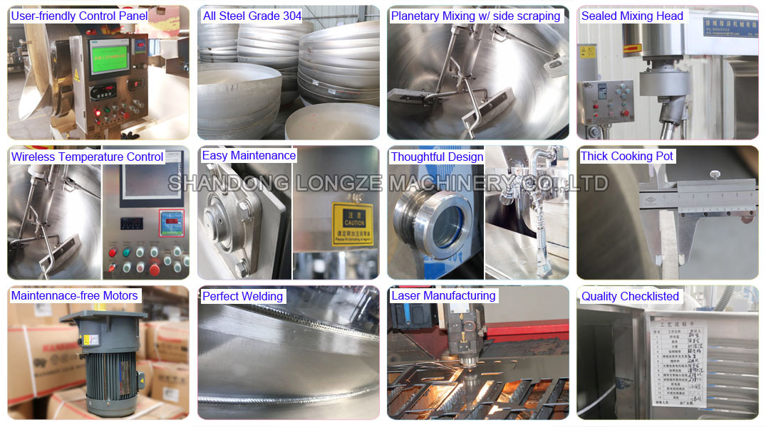 industrial cooking mixer machine, restaurant cooking machine, cooking  mixer machine for sale