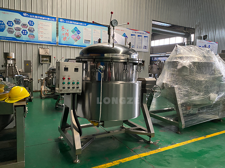 steam pressure cooker, industrial high pressure cooker, industrial pressure cooker manufacture