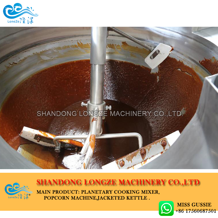 Caramel sauce cooking mixer,caramel cooking machine, caramel sauce cooking pot