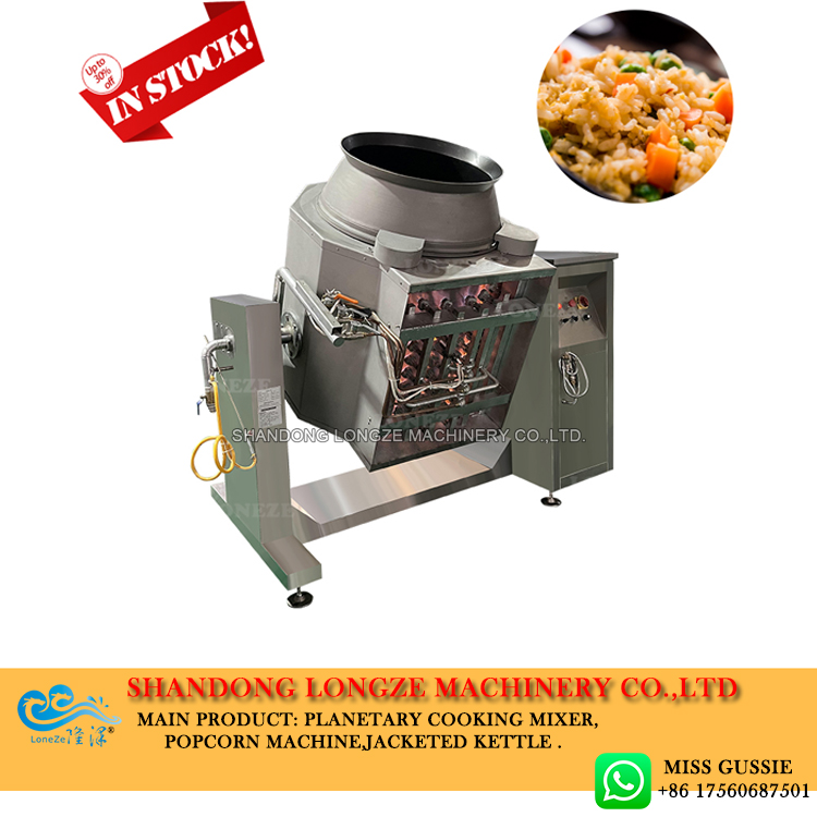 Stir Fryer Food Production Equipment  ANKO - Expert of Food Machine  Manufacturer