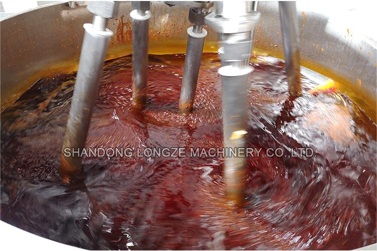 sauce cooking machine, planetary sauce cooking mixer, industrial sauce cooking mixer machine