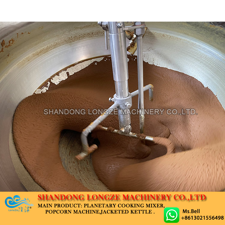 planetary cooking mixer,curry paste cooking machine,automatic curry paste cooking mixer