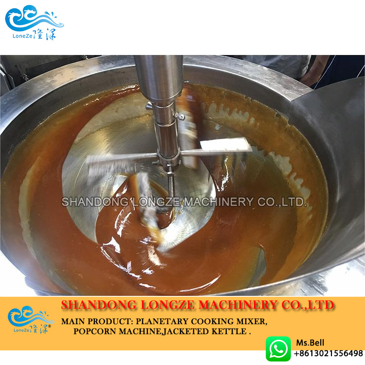 industrial caramel sauce cooking pot,commercial caramel sauce cooking machine,industrial caramel sauce cooking mixer