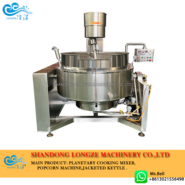 industrial cooking mixer machine， halwa cooking mixer machine，large halwa cooking mixer machine