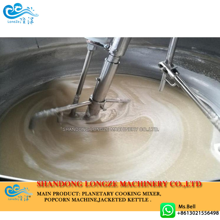 sweet sauce cooking mixer, industrial cooking mixer machine,planetary cooking mixer machine