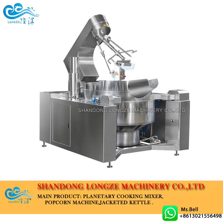 chili sauce cooking mixer machine,ketchup cooking mixer machine, industrial cooking mixing machine