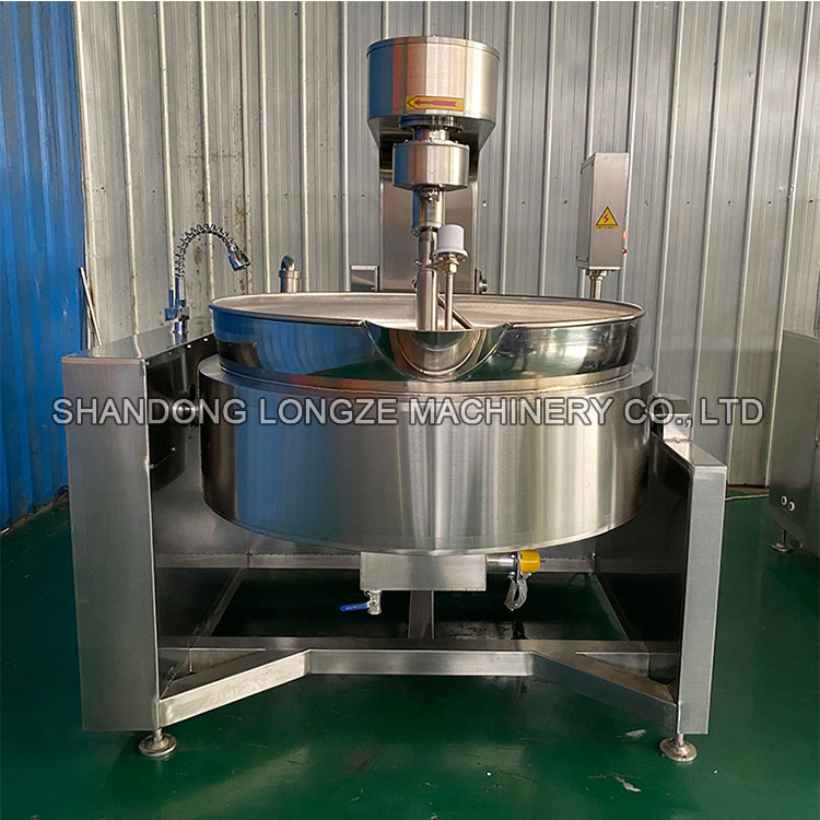 fruit jam cooking mixer, industrial cooking mixer machine, planetary jam cooking mixer machine