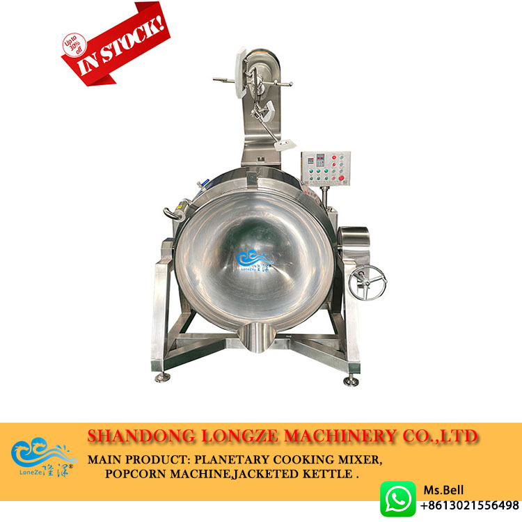 industrial cooking mixer machine, food fillings cooking mixer machine, automatic cooking mixer machine