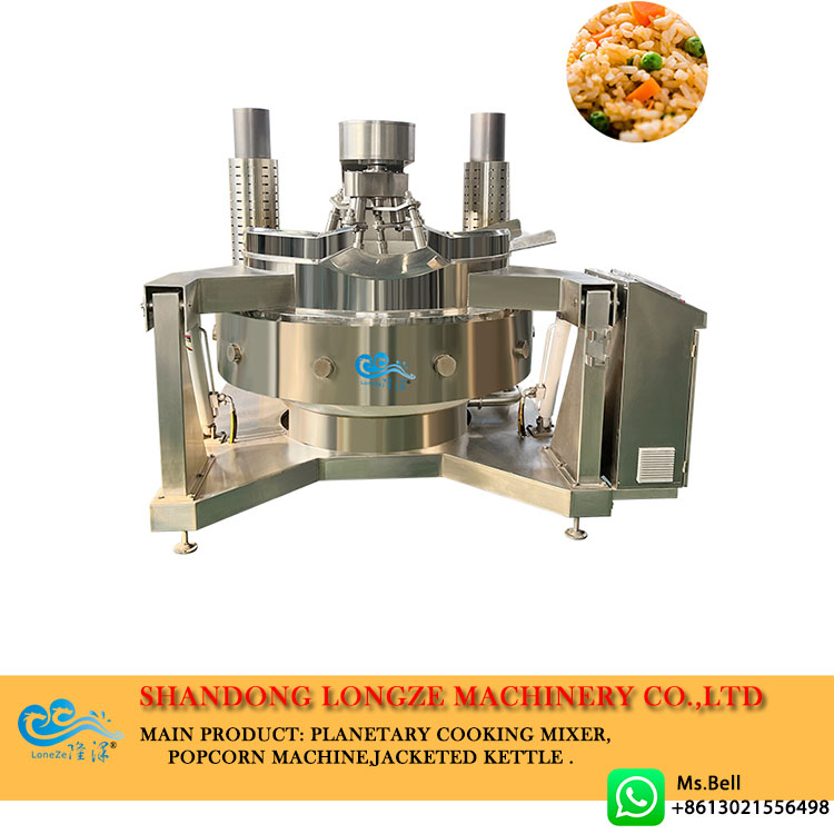 industrial cooking mixer machine,automatic cooking mixer machine, vegetables cooking mixer machine