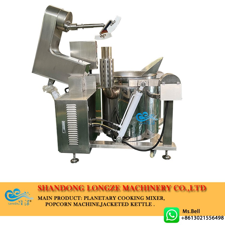 gas cooking mixer machine, industrial cooking mixer machine,cooking mixer machine