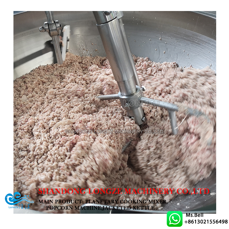 meat cooking mixer,industrial cooking mixer,large cooking mixer machine