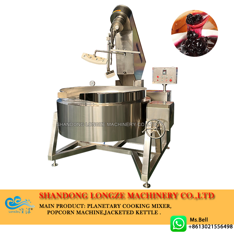 fruit jam cooking pot with mixer,fruit jam cooking mixer,planetary cooking pot with mixer