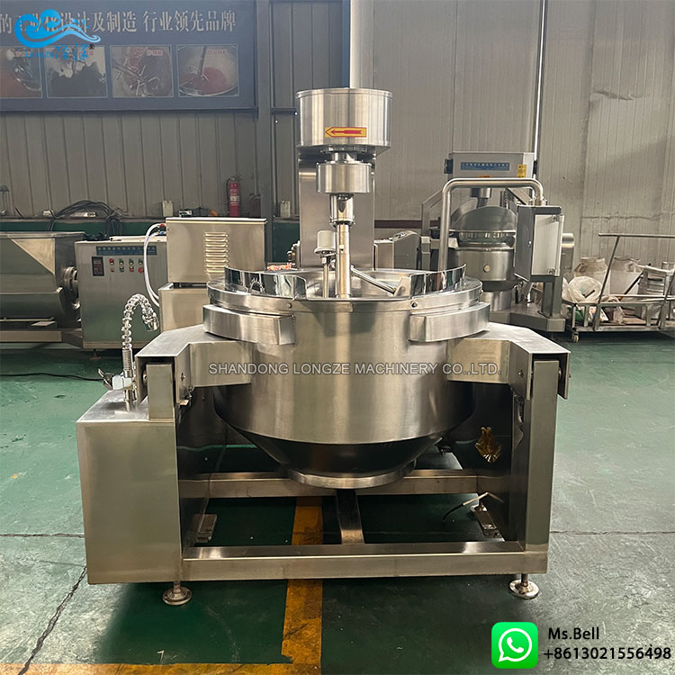 industrial cooking mixer, commercial cooking mixer, automatic cooking mixer