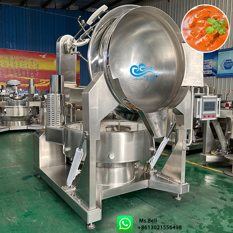 industrial cooking mixer，vegetables cooking mixer，cooking mixer