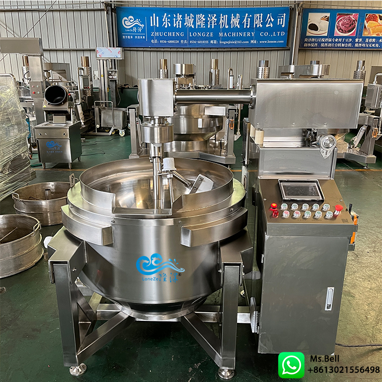 caramel sauce cooking mixer,electric cooking mixer,automatic cooking mixer