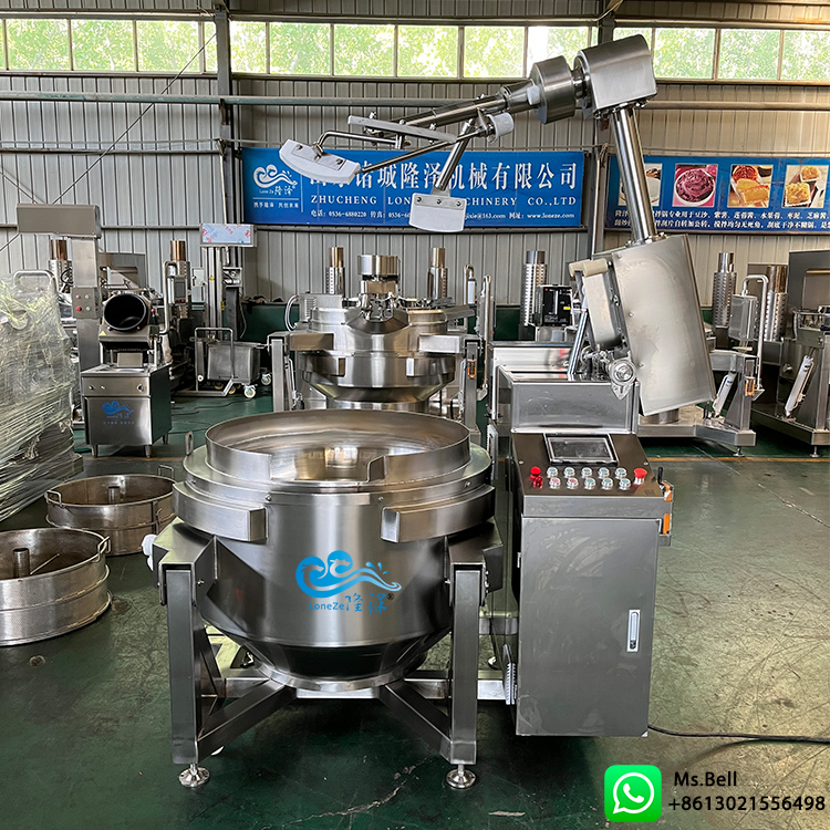 caramel sauce cooking mixer,electric cooking mixer,automatic cooking mixer