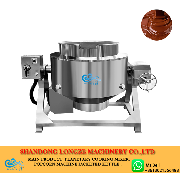 melt chocolate machine, sugar jacketed kettle,industrial sugar cooking machine